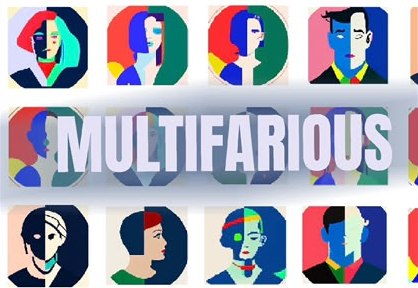 Multifarious serisinden portre ızgarası